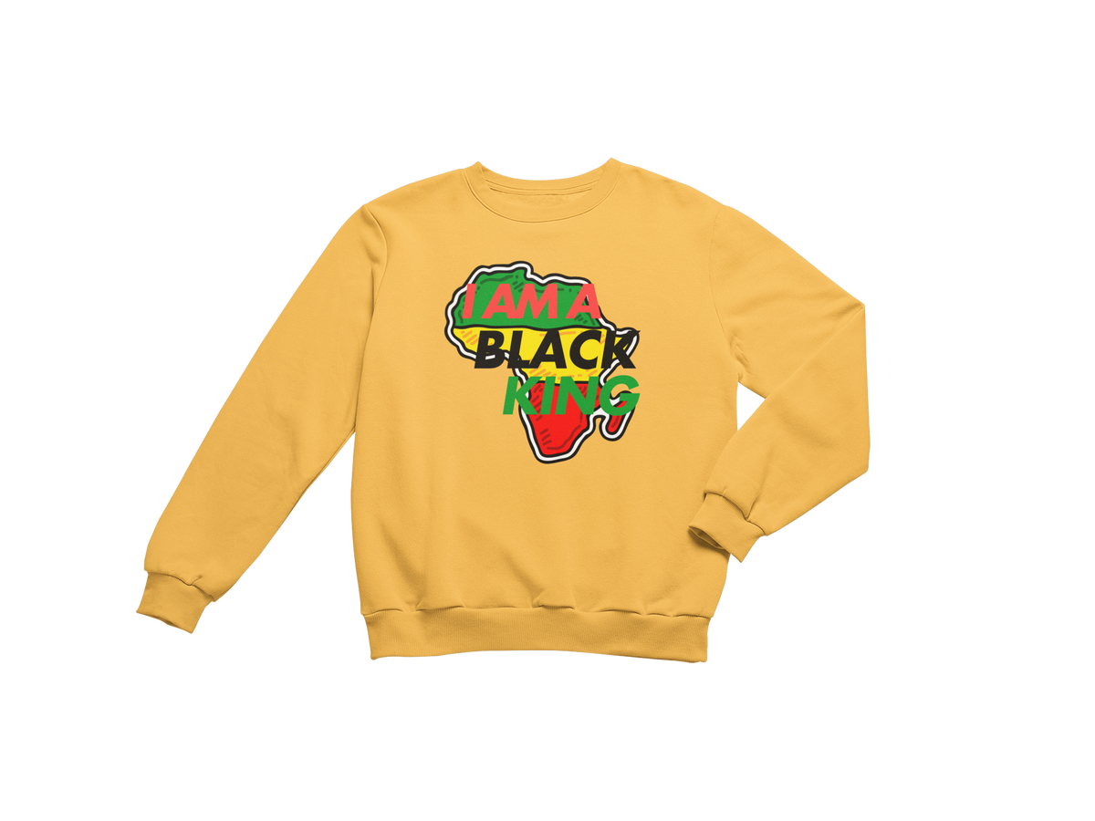 "I AM A BLACK KING OVER AFRICA" CUSTOM GRAPHIC DESIGN