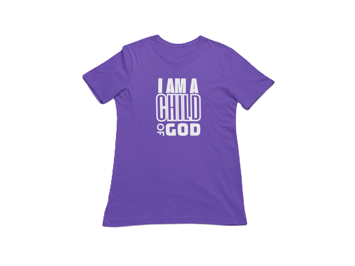 "I AM A CHILD OF GOD" CUSTOM GRAPHIC DESIGN
