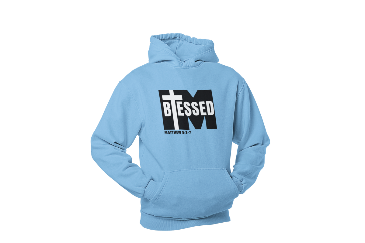 "I'M BLESSED, MATTHEW 5:3-7" FAITH CUSTOM GRAPHIC