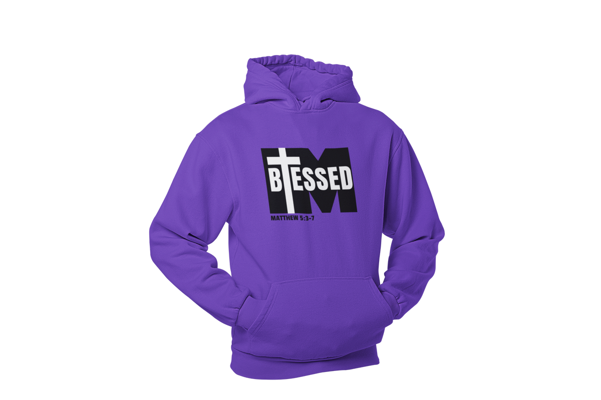 "I'M BLESSED, MATTHEW 5:3-7" FAITH CUSTOM GRAPHIC