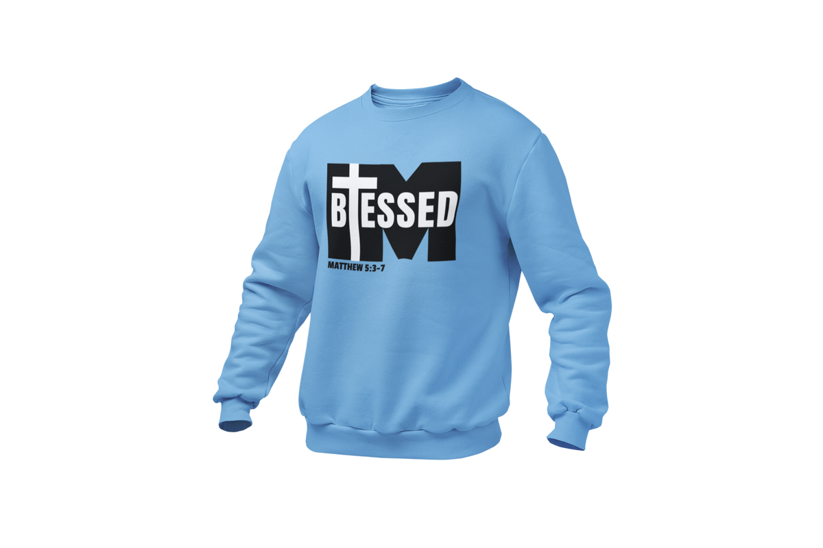 "I'M BLESSED, MATTHEW 5:3-7" FAITH CUSTOM GRAPHIC