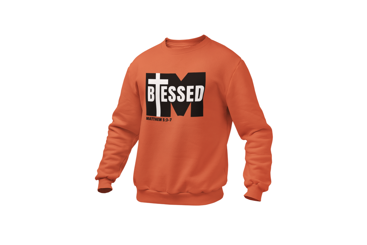 "I'M BLESSED, MATTHEW 5:3-7" FAITH CUSTOM GRAPHIC