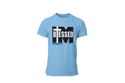 "I'M BLESSED, MATTHEW 5:3-7" FAITH CUSTOM GRAPHIC