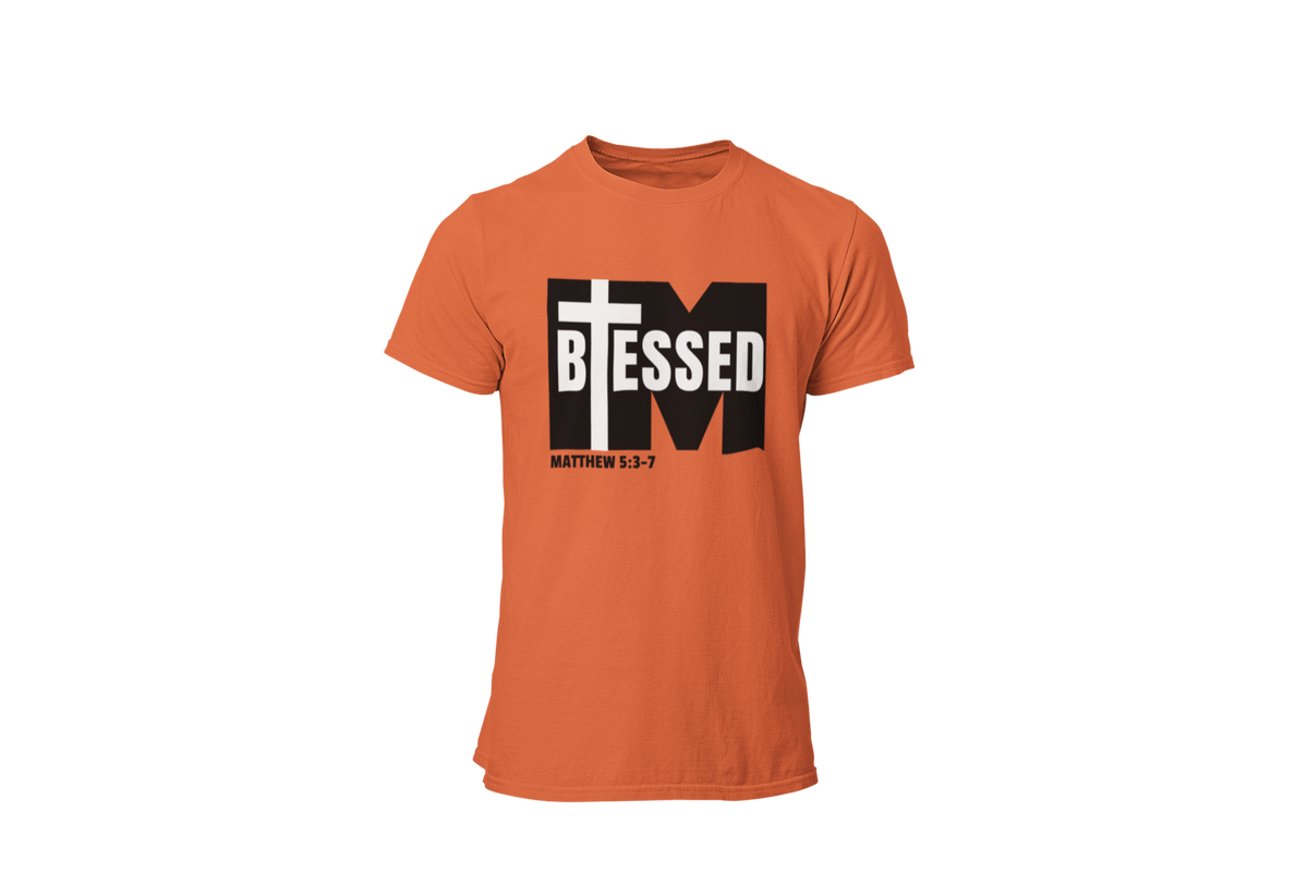 "I'M BLESSED, MATTHEW 5:3-7" FAITH CUSTOM GRAPHIC
