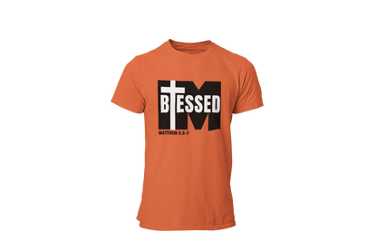 "I'M BLESSED, MATTHEW 5:3-7" FAITH CUSTOM GRAPHIC