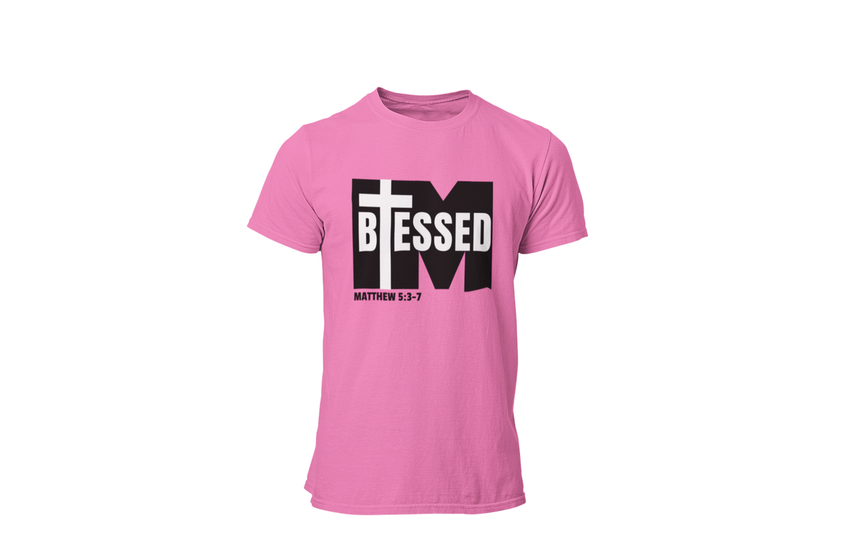 "I'M BLESSED, MATTHEW 5:3-7" FAITH CUSTOM GRAPHIC