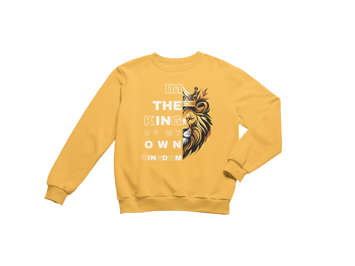"I'M THE KING OF MY OWN KINGDOM" CUSTOM GRAPHIC DESIGN