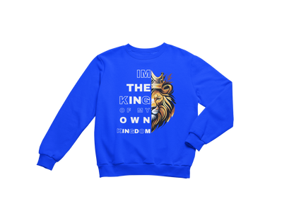 "I'M THE KING OF MY OWN KINGDOM" CUSTOM GRAPHIC DESIGN