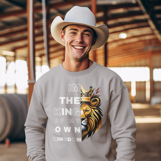 "I'M THE KING OF MY OWN KINGDOM" CUSTOM GRAPHIC DESIGN