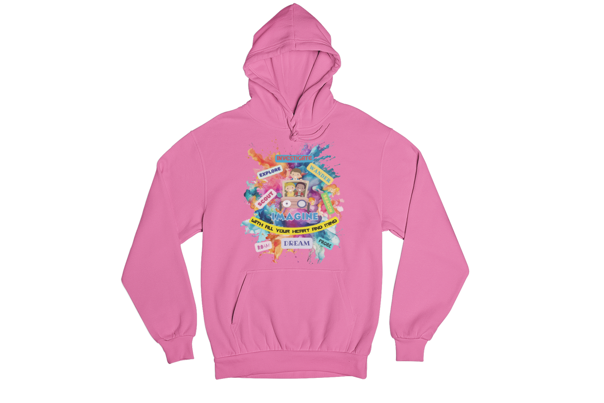 "IMAGINE WITH ALL YOUR HEART AND MIND" CUSTOM GRAPHIC DESIGN