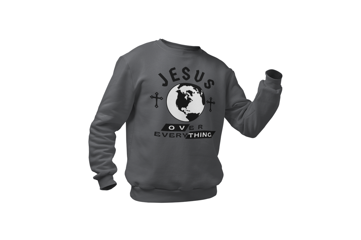 "JESUS OVER EVERYTHING" SIGNATURE DESIGN GRAPHIC
