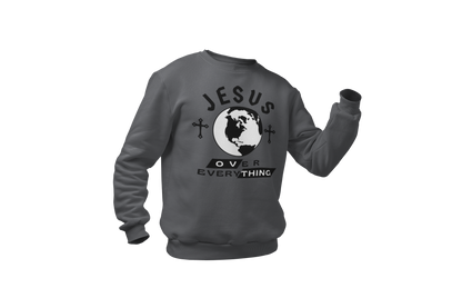 "JESUS OVER EVERYTHING" SIGNATURE DESIGN GRAPHIC