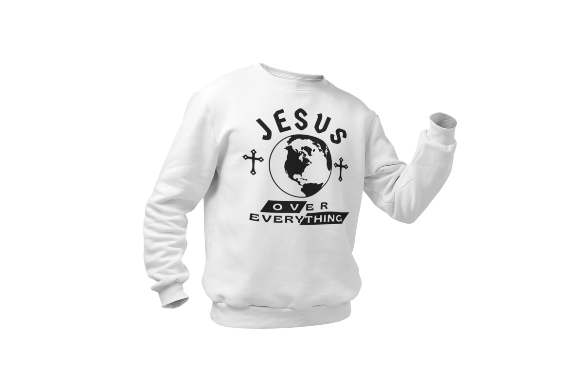 "JESUS OVER EVERYTHING" SIGNATURE DESIGN GRAPHIC