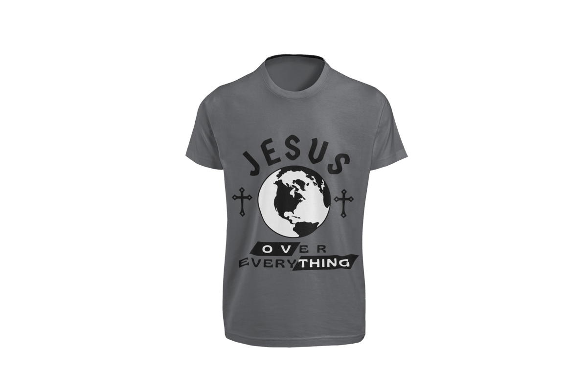 "JESUS OVER EVERYTHING" SIGNATURE DESIGN GRAPHIC