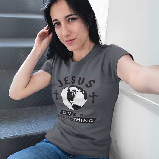 "JESUS OVER EVERYTHING" SIGNATURE DESIGN GRAPHIC