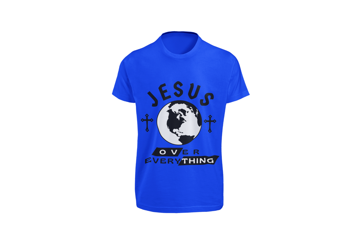 "JESUS OVER EVERYTHING" SIGNATURE DESIGN GRAPHIC