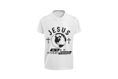"JESUS OVER EVERYTHING" SIGNATURE DESIGN GRAPHIC