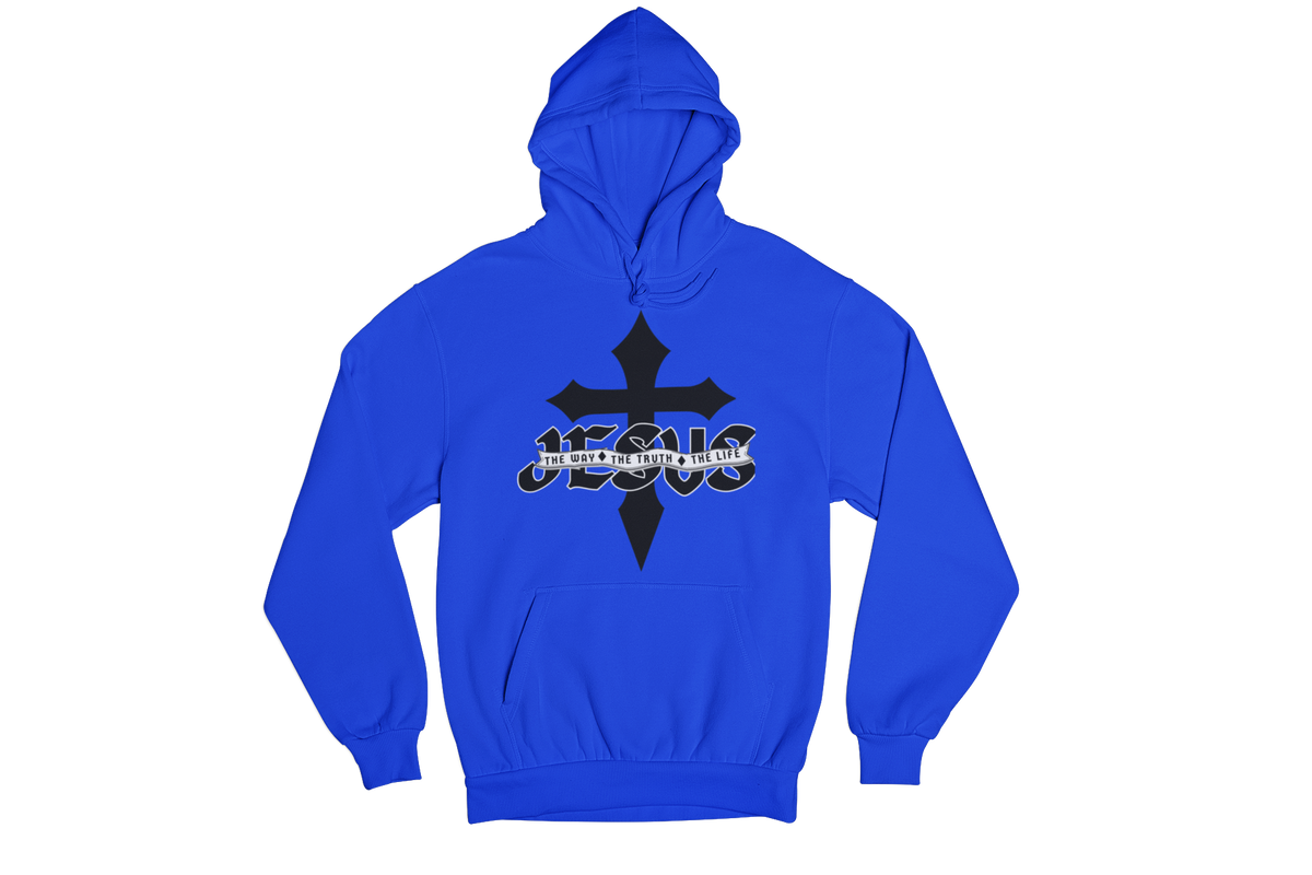 "JESUS - THE WAY, THE TRUTH, THE LIFE" SIGNATURE CUSTOM HOODIE