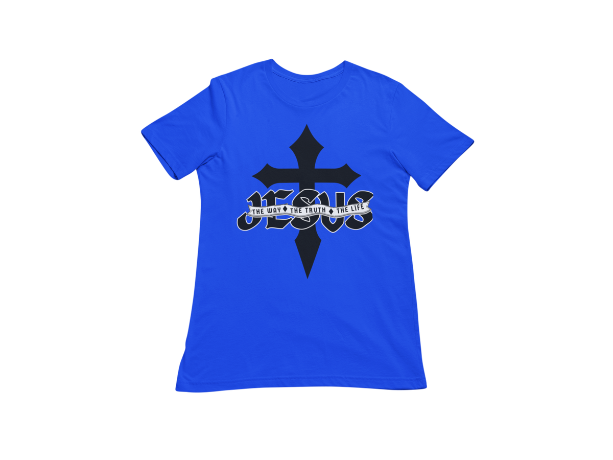 "JESUS - THE WAY, THE TRUTH, THE LIFE" SIGNATURE CUSTOM T-SHIRT