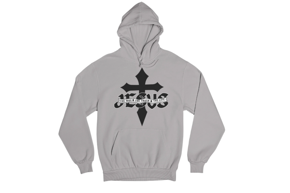 "JESUS - THE WAY, THE TRUTH, THE LIFE" SIGNATURE CUSTOM HOODIE