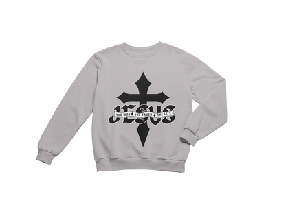 "JESUS - THE WAY, THE TRUTH, THE LIFE" SIGNATURE CUSTOM SWEATSHIRT
