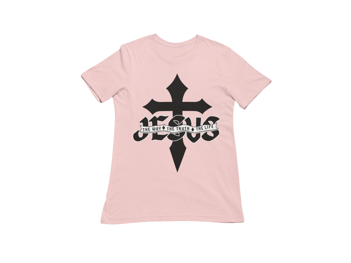 "JESUS - THE WAY, THE TRUTH, THE LIFE" SIGNATURE CUSTOM T-SHIRT