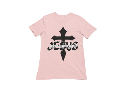 "JESUS - THE WAY, THE TRUTH, THE LIFE" SIGNATURE CUSTOM T-SHIRT