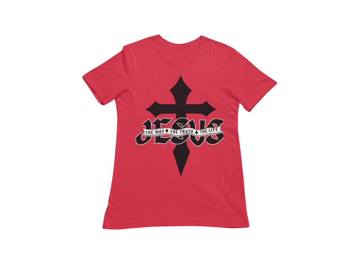 "JESUS - THE WAY, THE TRUTH, THE LIFE" SIGNATURE CUSTOM T-SHIRT