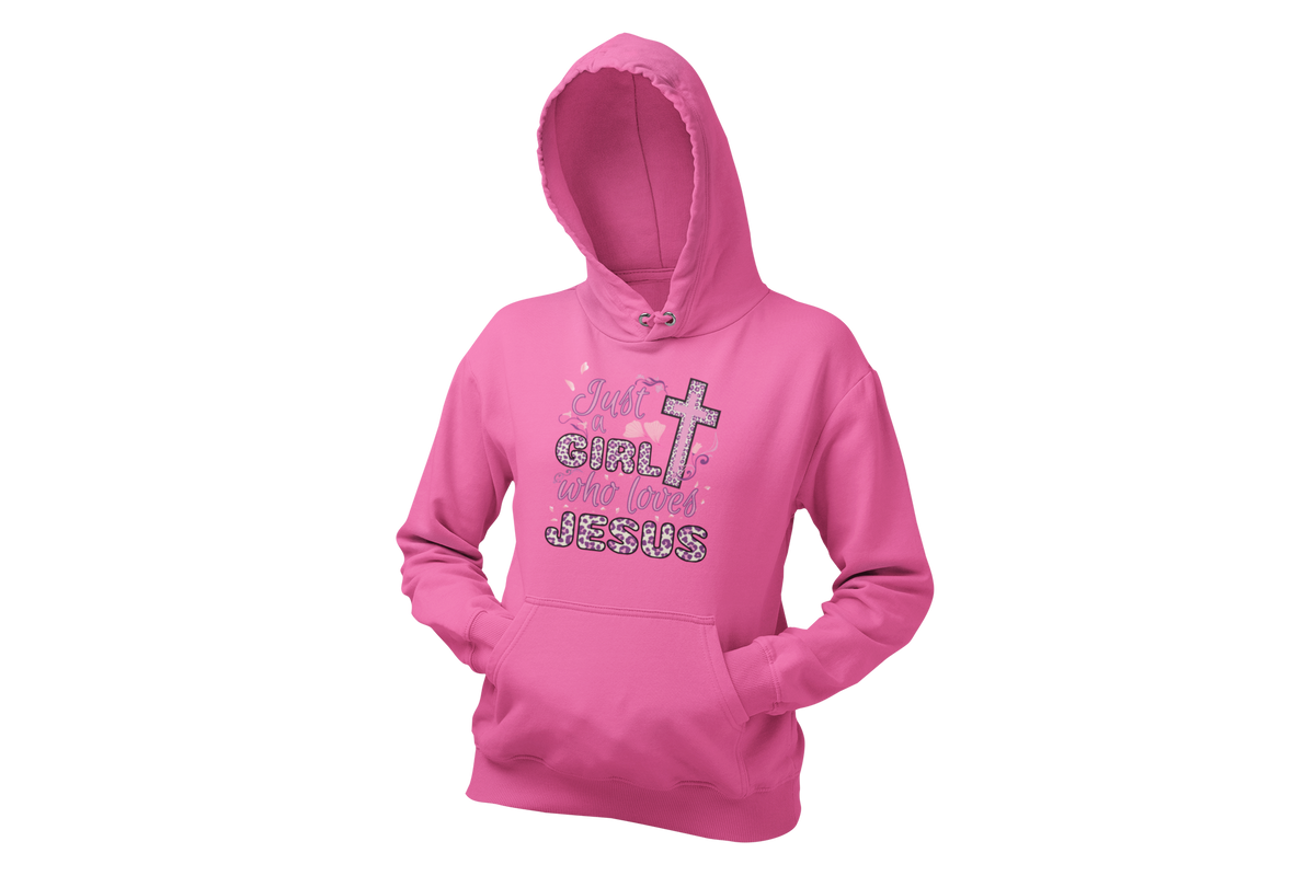 "JUST A GIRL WHO LOVES JESUS" CUSTOM DESIGN