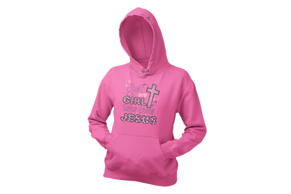 "JUST A GIRL WHO LOVES JESUS" CUSTOM DESIGN