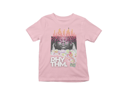 "RHYTHM. - MUSIC IS MY LIFE" CUSTOM GRAPHIC DESIGN