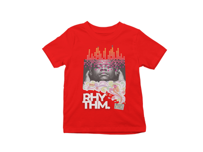 "RHYTHM. - MUSIC IS MY LIFE" CUSTOM GRAPHIC DESIGN