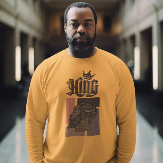 "KING - BLACK FATHER" CUSTOM GRAPHIC DESIGN