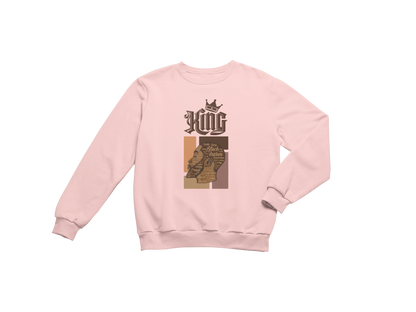 "KING - BLACK FATHER" CUSTOM GRAPHIC SWEATSHIRT