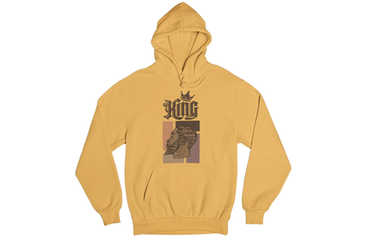 "KING - BLACK FATHER" CUSTOM GRAPHIC HOODIE