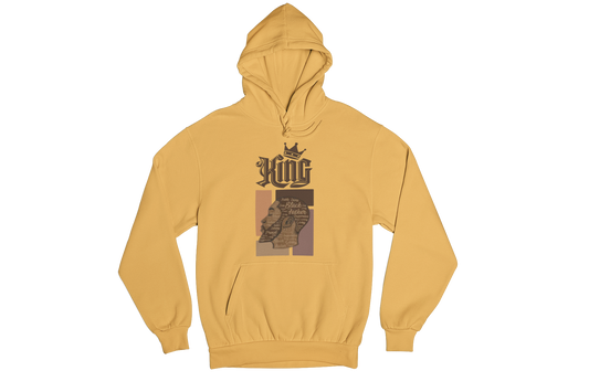 "KING - BLACK FATHER" CUSTOM GRAPHIC HOODIE
