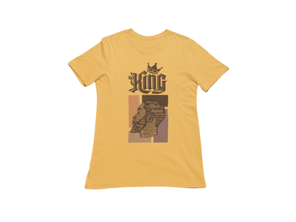 "KING - BLACK FATHER" CUSTOM GRAPHIC T-SHIRT