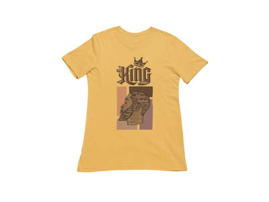 "KING - BLACK FATHER" CUSTOM GRAPHIC T-SHIRT