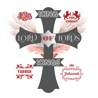 "KING OF KINGS LORD OF LORDS CROSS" SIGNATURE CUSTOM HOODIE