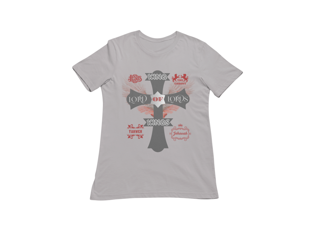 "KING OF KINGS LORD OF LORDS CROSS" SIGNATURE CUSTOM T-SHIRT
