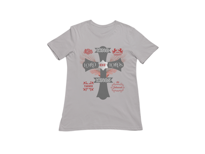 "KING OF KINGS LORD OF LORDS CROSS" SIGNATURE CUSTOM T-SHIRT