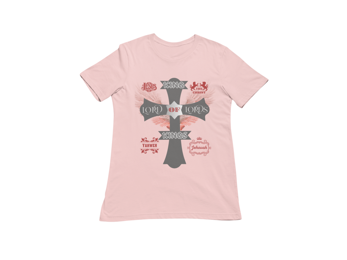 "KING OF KINGS LORD OF LORDS CROSS" SIGNATURE CUSTOM T-SHIRT