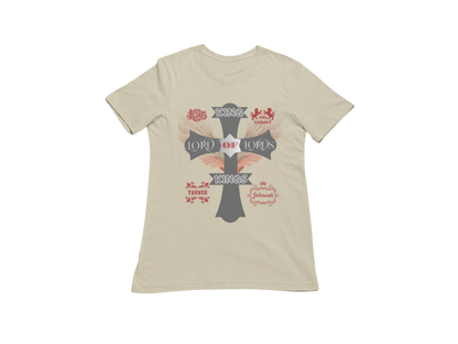 "KING OF KINGS LORD OF LORDS CROSS" SIGNATURE CUSTOM T-SHIRT