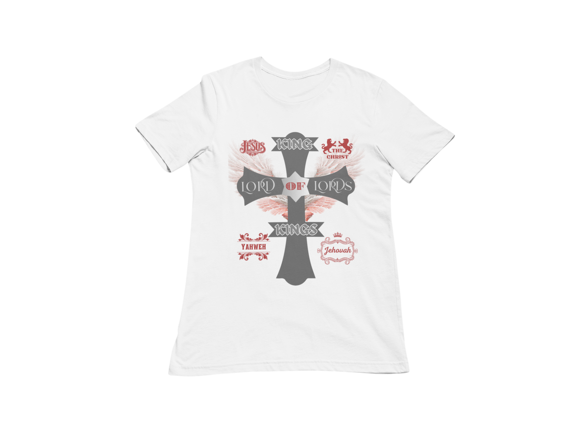 "KING OF KINGS LORD OF LORDS CROSS" SIGNATURE CUSTOM T-SHIRT