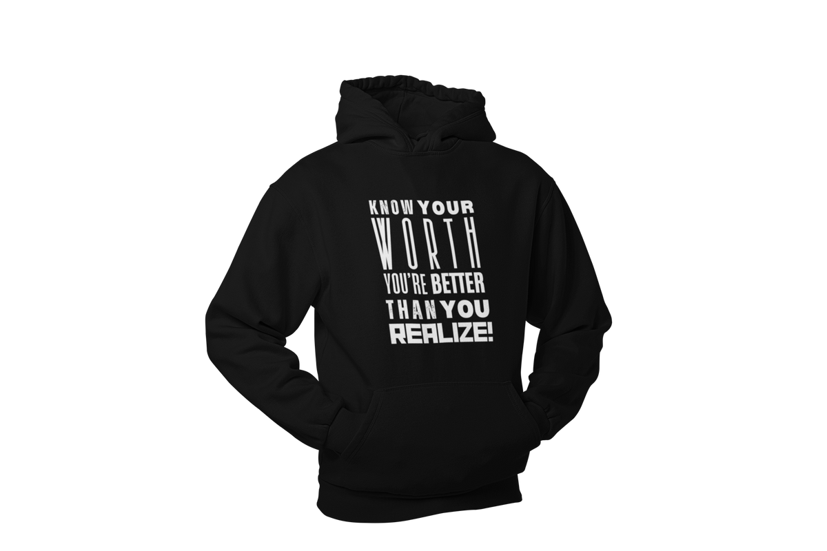 "KNOW YOUR WORTH" CUSTOM DESIGN GRAPHIC