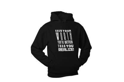 "KNOW YOUR WORTH" CUSTOM DESIGN GRAPHIC