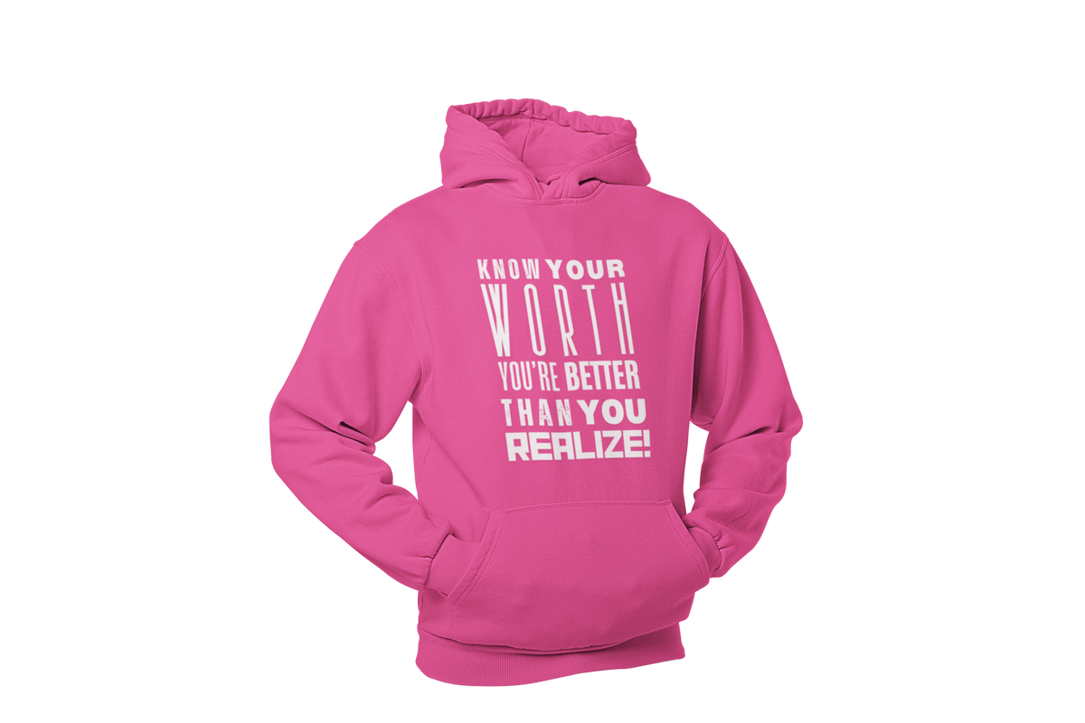 "KNOW YOUR WORTH" CUSTOM DESIGN GRAPHIC