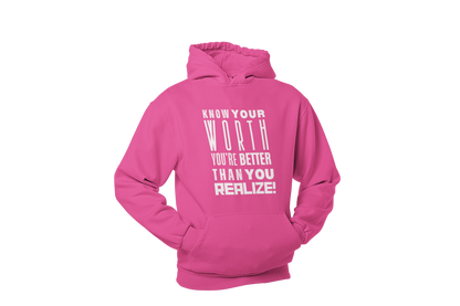 "KNOW YOUR WORTH" CUSTOM DESIGN GRAPHIC