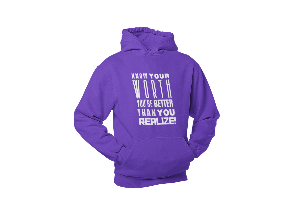 "KNOW YOUR WORTH" CUSTOM DESIGN GRAPHIC