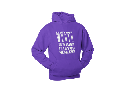 "KNOW YOUR WORTH" CUSTOM DESIGN GRAPHIC